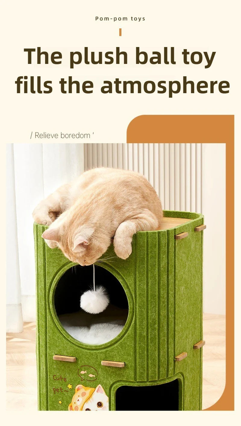 WhiskerWind Cat Tower