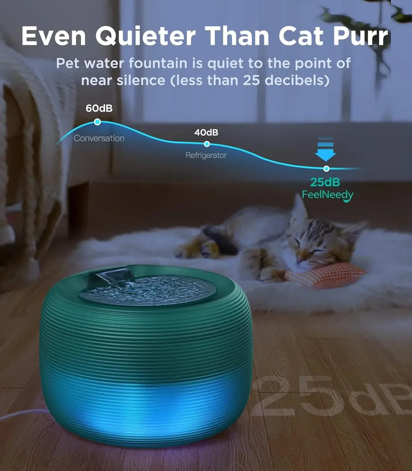 AquaPurr Smart Fountain