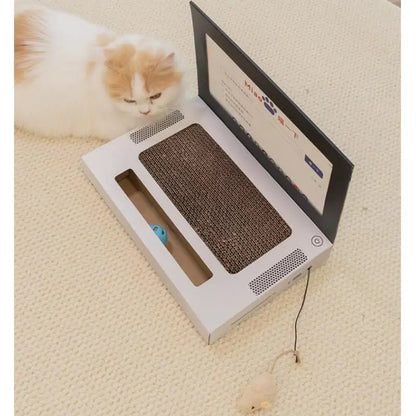 PawPunch Laptop Scratcher