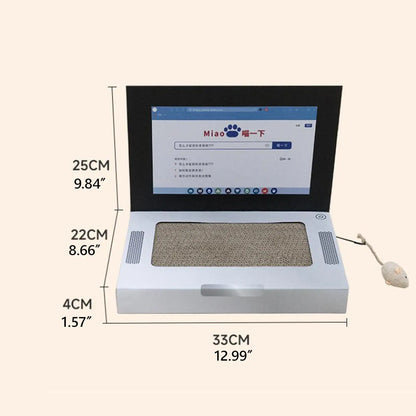 PawPunch Laptop Scratcher
