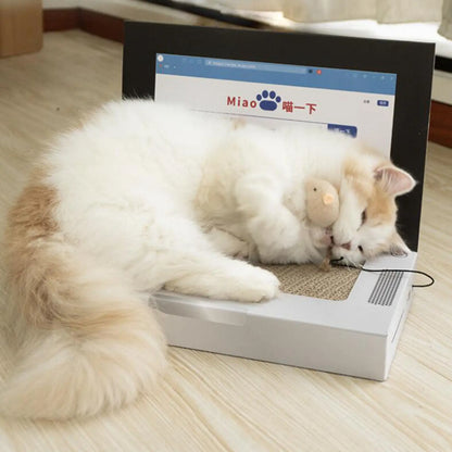 PawPunch Laptop Scratcher