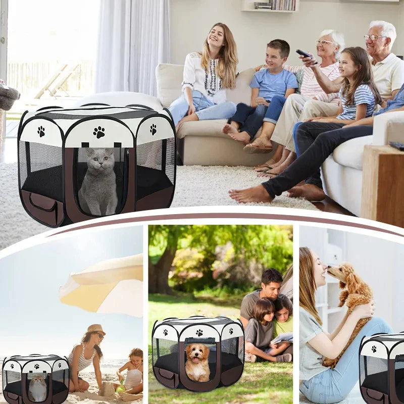 PawsHaven Fold & Go Tent