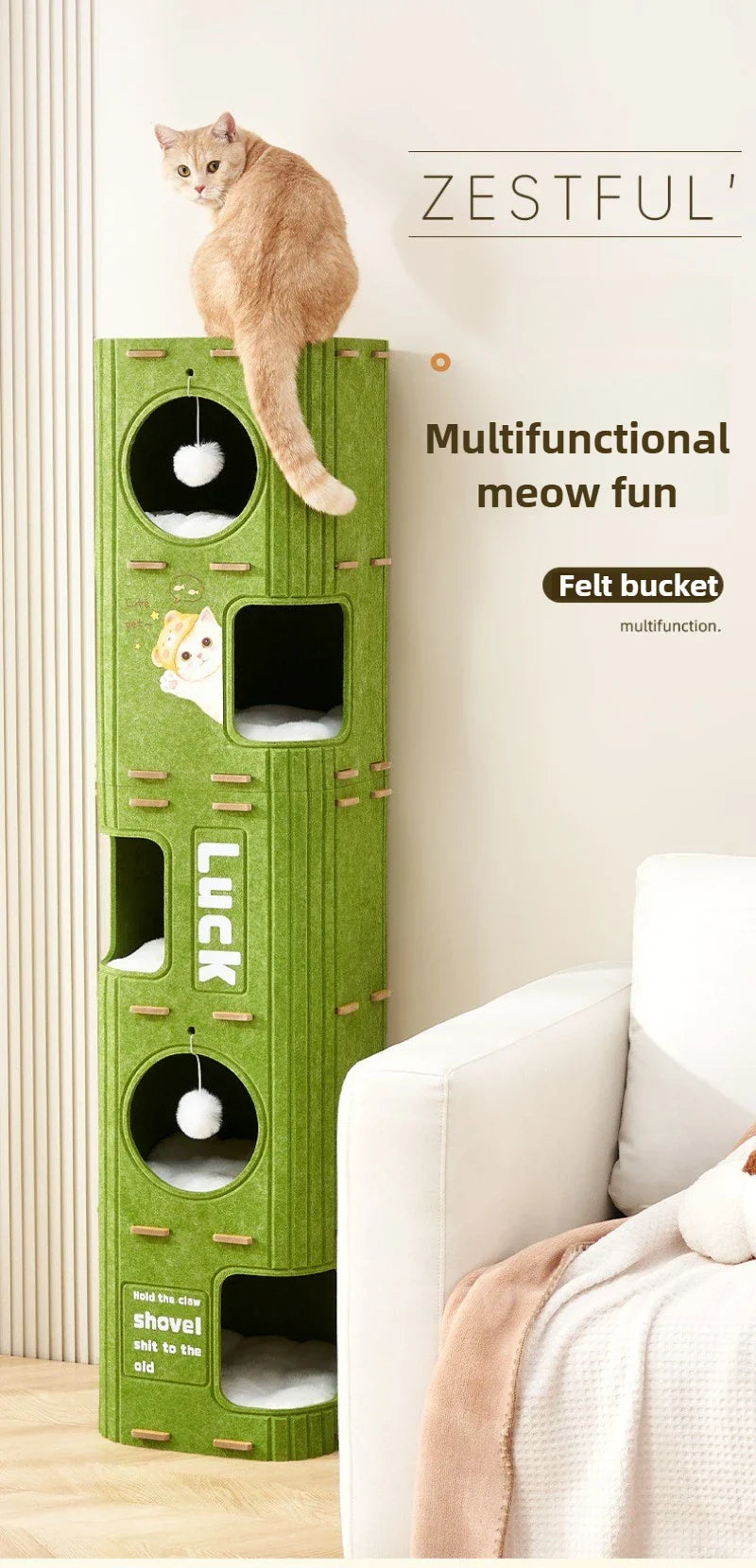 WhiskerWind Cat Tower