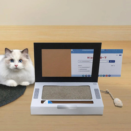 PawPunch Laptop Scratcher